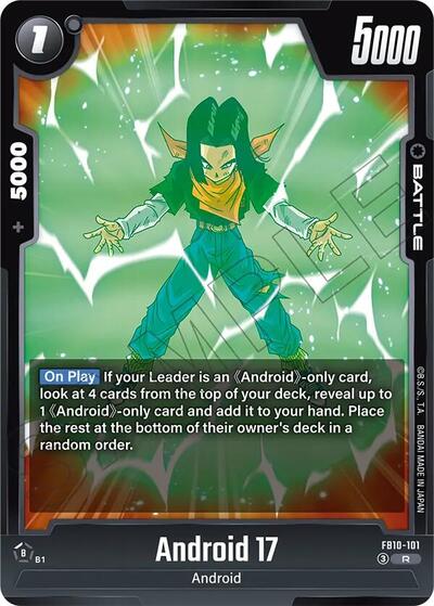 Android 17 - FB10-101 card