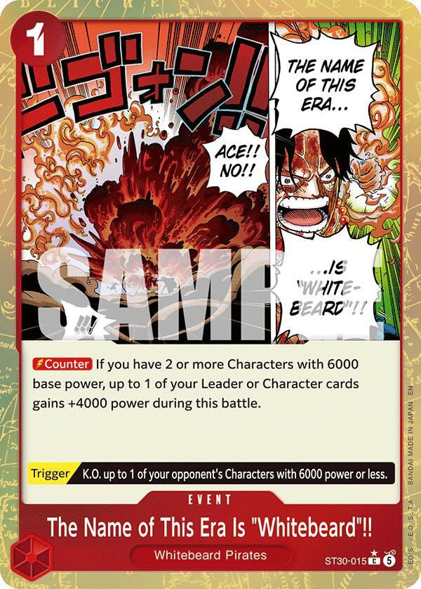 The Name of This Era Is "Whitebeard"!! Parallel