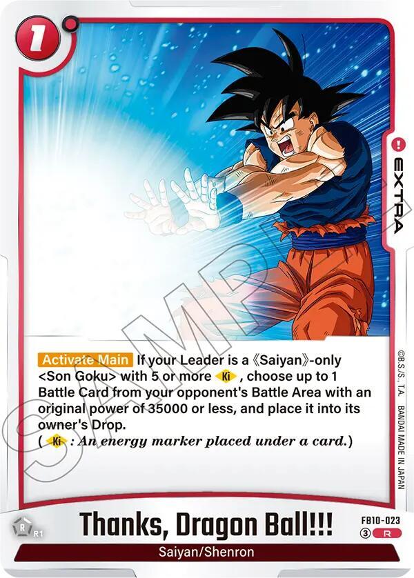 Thanks Dragon Ball!!! - Cross Force - Dragon Ball Super: Fusion