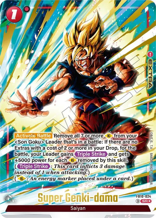 GOKUMIN  　 Super Genki-dama (Alternate Art) - Cross Force - Dragon Ball Super