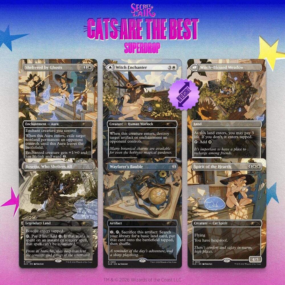 Secret Lair Drop: Witch's Familiar - Non-Foil Edition - Secret