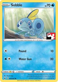 Sobble (Library Exclusive) #055/202 from Miscellaneous Cards & Products Pokemon card image