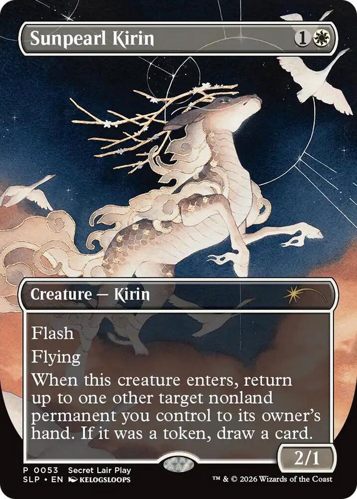 Sunpearl Kirin, Secret Lair Showdown card number 53