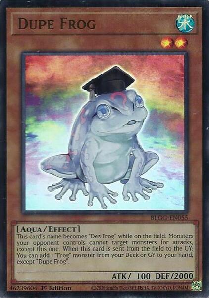 Dupe Frog - Battles of Legend: Glorious Gallery - YuGiOh