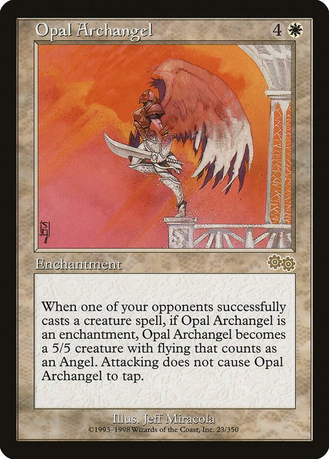 Opal Archangel - Urza's Saga - Magic: The Gathering - TCGplayer.com