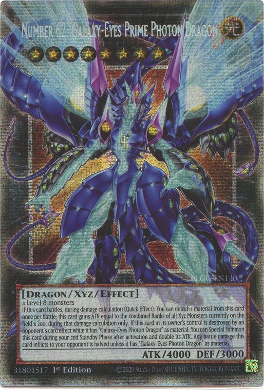 Number 62: Galaxy-Eyes Prime Photon Dragon (Starlight Rare)