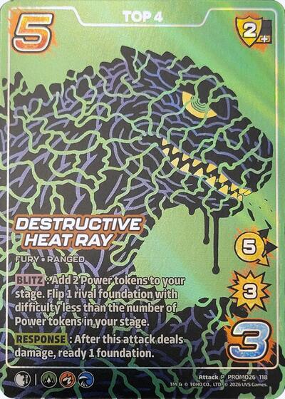 Destructive Heat Ray (Top 4)