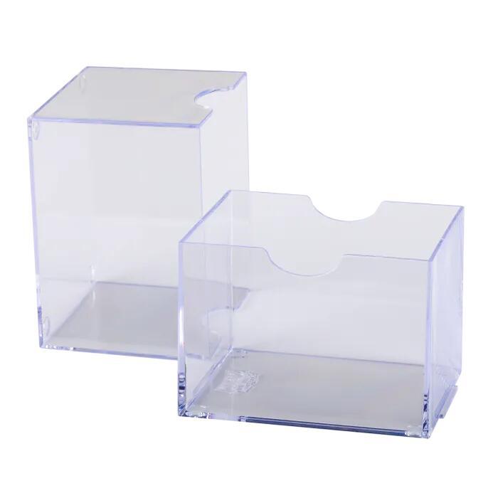 Dragon Shield Strongbox Deck Box - Clear (Holds 100+) - Dragon
