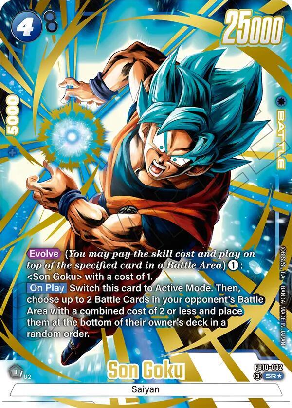 Son Goku - FB10-032 (Alternate Art) - Cross Force - Dragon Ball
