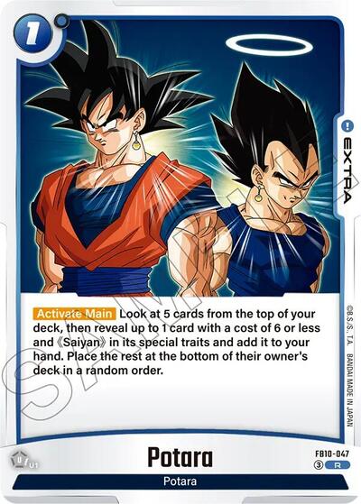 Potara card
