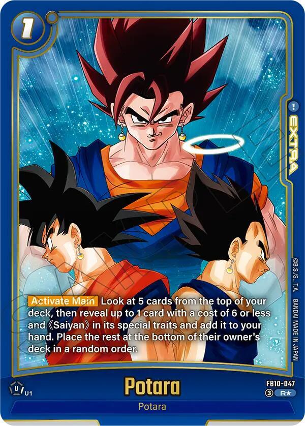 Potara (Alternate Art) - Cross Force - Dragon Ball Super: Fusion