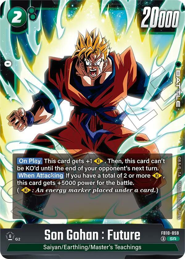 Son Gohan : Future - FB10-059 - Cross Force - Dragon Ball Super