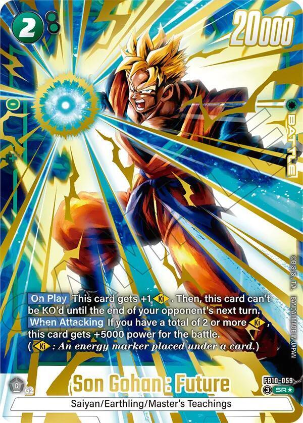 Son Gohan : Future - FB10-059 (Alternate Art) - Cross Force