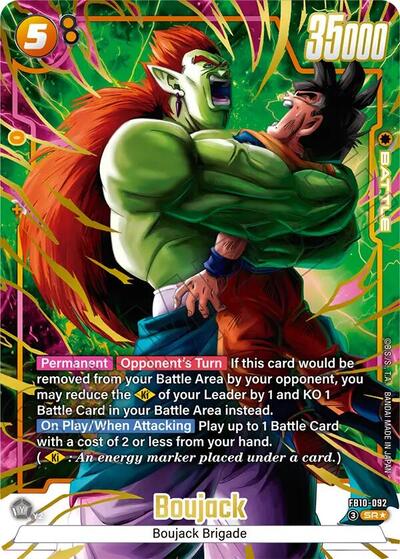 Boujack - FB10-092 (Alternate Art) card price