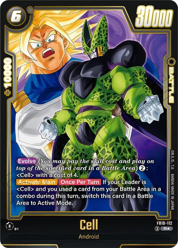 Cell - FB10-112 (Alternate Art) - Cross Force - Dragon Ball Super
