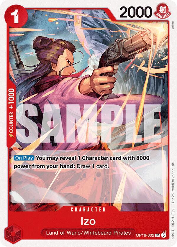 Izo - The Time of Battle - One Piece Card Game - TCGplayer.com