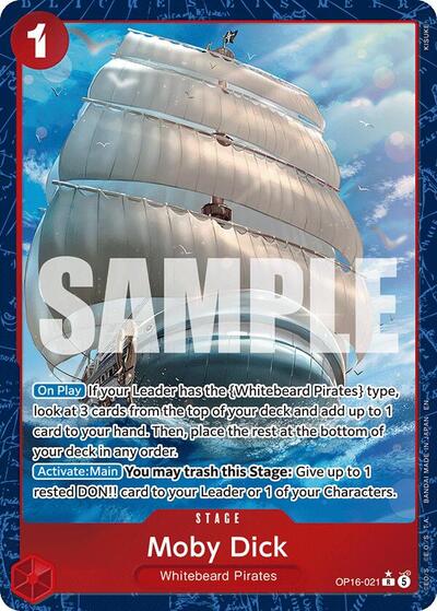 Moby Dick (Alternate Art) card