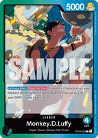 Monkey.D.Luffy (022) - The Time of Battle - One Piece Card Game