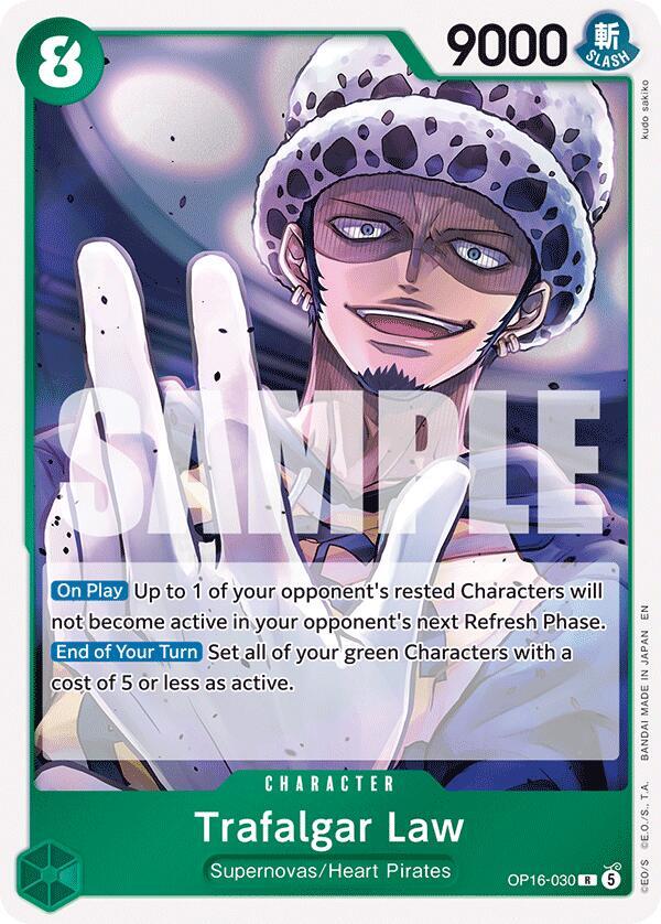 Trafalgar Law (030) - The Time of Battle - One Piece Card Game