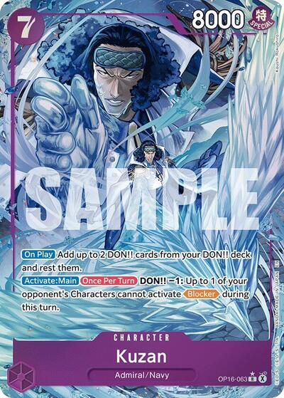 Kuzan (Alternate Art) The Time of Battle card price