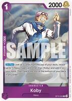 Koby - The Time of Battle - One Piece Card Game - TCGplayer.com
