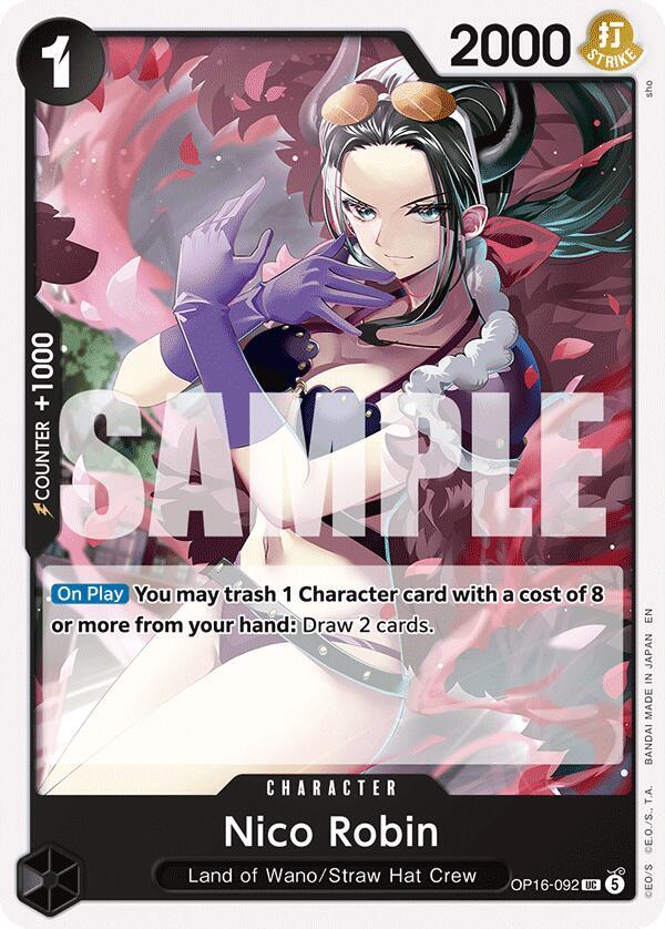 Nico Robin - The Time of Battle - One Piece Card Game - TCGplayer.com