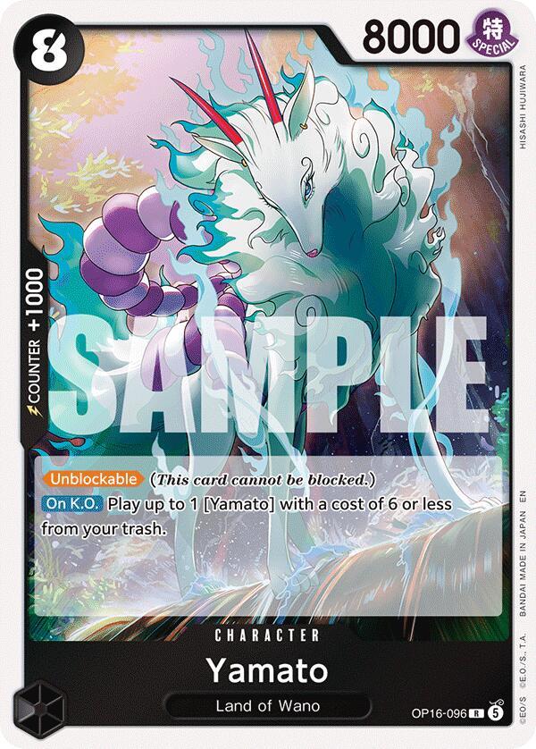 Yamato (096) - The Time of Battle - One Piece Card Game