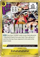Zehahahahaha! - The Time of Battle - One Piece Card Game