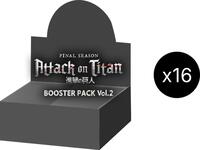 Attack on Titan Vol. 2 - Booster Display Case