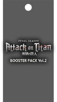 Attack on Titan Vol. 2 - Booster Pack