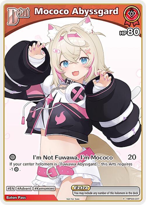 Mococo Abyssgard (P) (hBP03-037) - hololive OFFICIAL CARD GAME