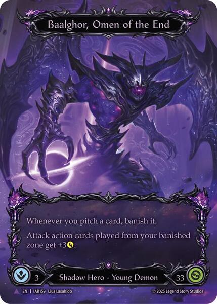 Baalghor, Omen of the End / 凶兆の終焉、バルゴール Baalghor, Omen of the End (Marvel) - Omens of the Third Age