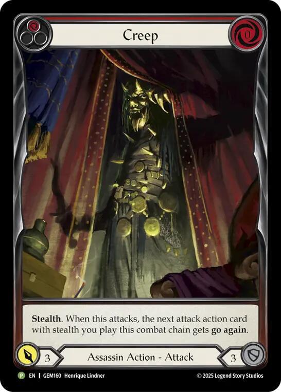 Creep (Red) - Gem Pack 5 - Flesh and Blood TCG - TCGplayer.com