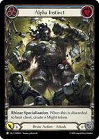 Alpha Instinct (Blue) - Gem Pack 5 - Flesh and Blood TCG