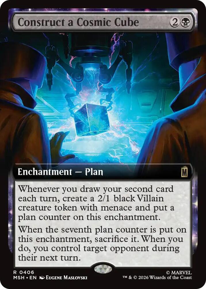 Construct a Cosmic Cube (Extended Art) - Marvel Super Heroes