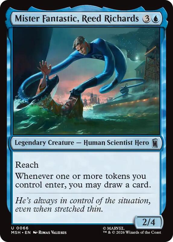 Mister Fantastic, Reed Richards - Marvel Super Heroes - Magic: The ...