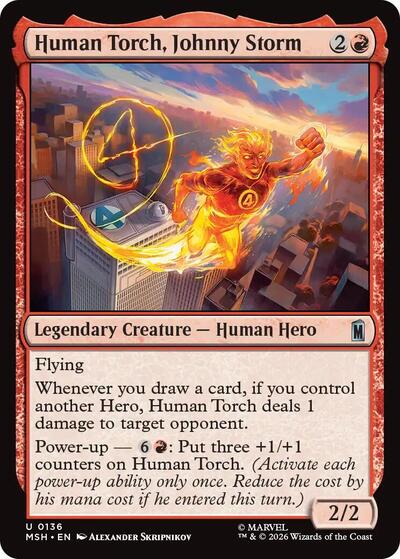 Human Torch Johnny Storm