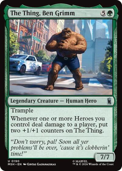 The Thing Ben Grimm