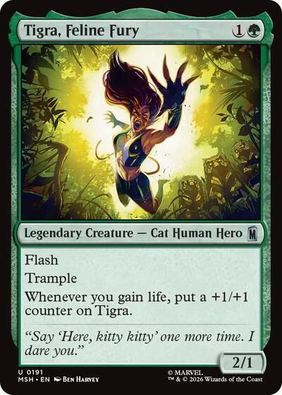 Tigra Feline Fury