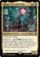 Thanos, the Mad Titan - Marvel Super Heroes - Magic: The Gathering