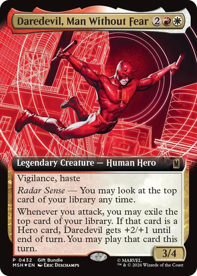Daredevil Man Without Fear Extended Art