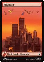 Mountain (0439) (Surge Foil) - Marvel Super Heroes - Magic: The