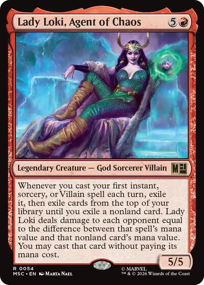 Lady Loki Agent of Chaos