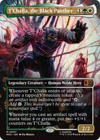 T'Challa, the Black Panther (Borderless) - Commander: Marvel Super