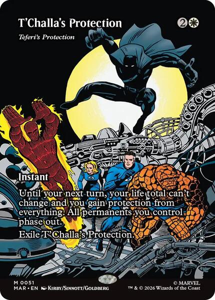 Teferi's Protection - Marvel Universe Eternal-Legal - magic