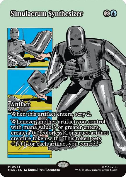 Simulacrum Synthesizer - Marvel Universe Eternal-Legal - magic