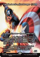 Captain America, First Avenger (Borderless) - Marvel Universe