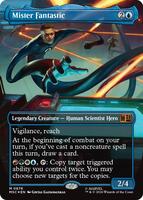 Mister Fantastic (Borderless) (Surge Foil) - Commander: Marvel