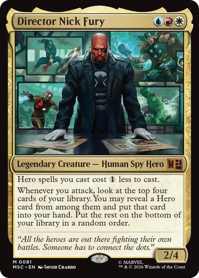 Director Nick Fury Surge Foil