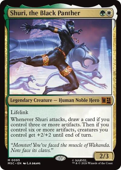 Shuri the Black Panther Surge Foil